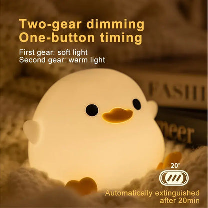 AmoorToy LED Duck Night Light: Quack-Up Your Baby's Bedtime