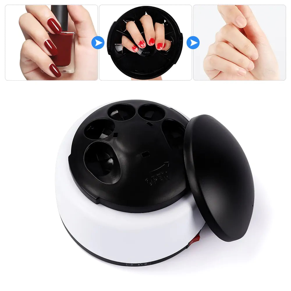 AmoorCare Electric Nail Polish Remover Machine. Electric nail polish remover machine for removing regular and gel polish at home. Provides safe and gentle removal for beautiful nails.