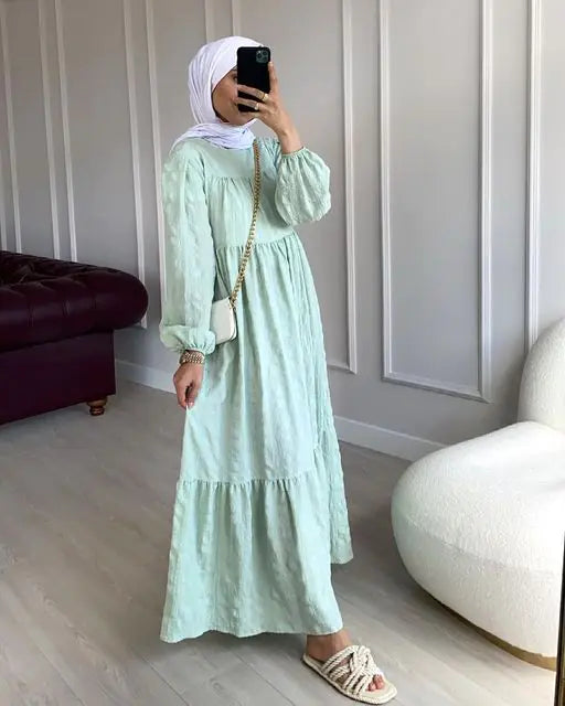 Elegant Abaya Dress: Loose & Comfortable by AmoorFemme