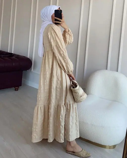 Elegant Abaya Dress: Loose & Comfortable by AmoorFemme