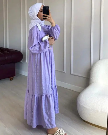 Elegant Abaya Dress: Loose & Comfortable by AmoorFemme