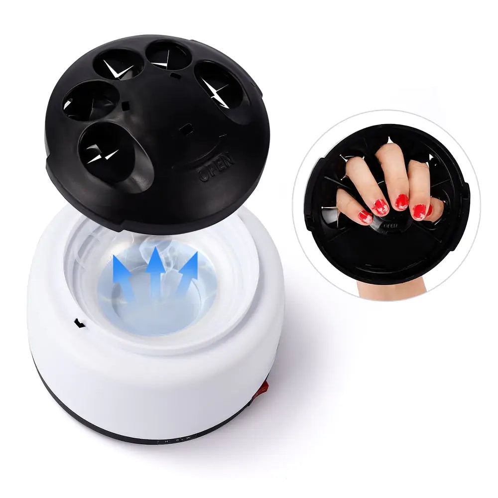 AmoorCare Electric Nail Polish Remover Machine. Electric nail polish remover machine for removing regular and gel polish at home. Provides safe and gentle removal for beautiful nails.