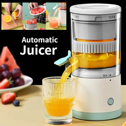 AmoorCity Portable Electric Juicer USB Charging Orange Lemon Fruit Blender