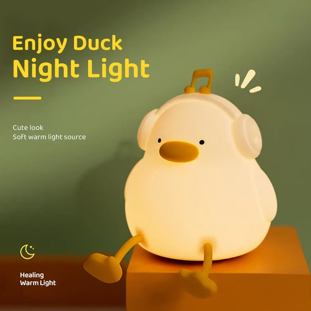 AmoorToy LED Duck Night Light: Quack-Up Your Baby's Bedtime