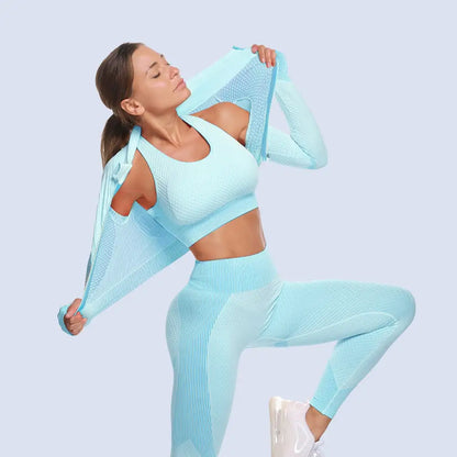 AmoorFemme Seamless Yoga Suits