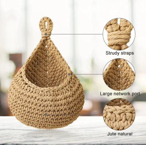 Beautiful Storage! Amoorcity Woven Nest Baskets Decorative.