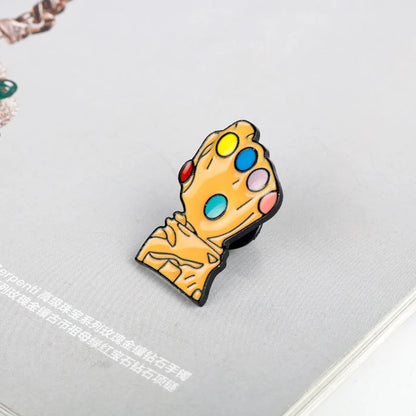 AmoorCity The Infinity Gauntlet Enamel Pin Badge