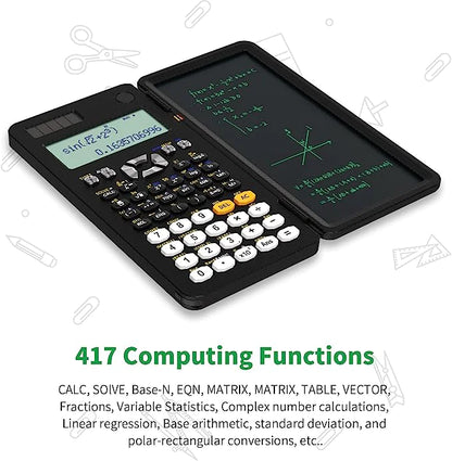 Scientific Calculator with Notepad! Solve Complex Problems.