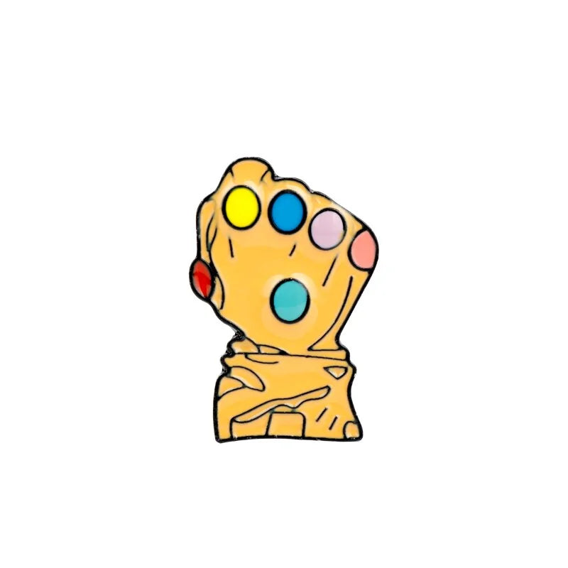 AmoorCity The Infinity Gauntlet Enamel Pin Badge