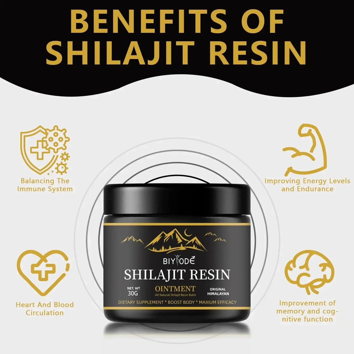 Himalayan Shilajit Premium Energy Resin Natural Booster