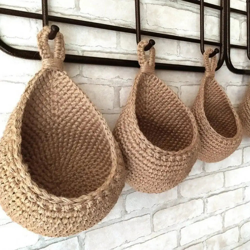 Beautiful Storage! Amoorcity Woven Nest Baskets Decorative.