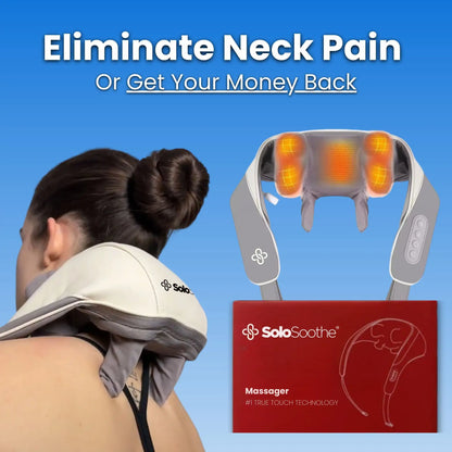 AmoorCare Shiatsu Neck Massager: Personalized Relaxation & Posture Support. Electric shiatsu neck and shoulder massager with heat therapy. Provides deep tissue massage for stress relief and improved posture.