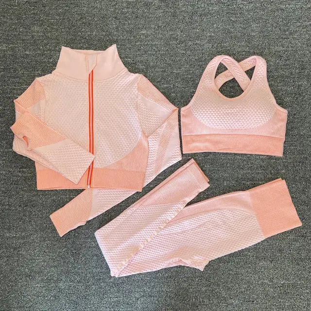 AmoorFemme Seamless Yoga Suits