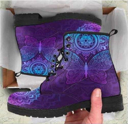 AmoorFemme Printed High-Top Boots